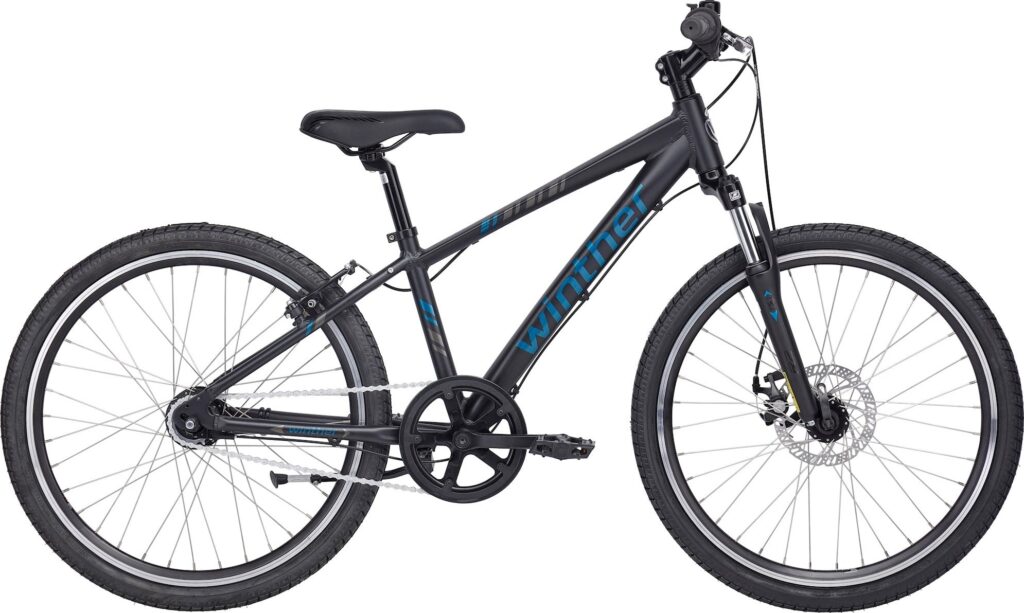 Winther R2 Sport Dreng 24" 7g 2023 - Sort