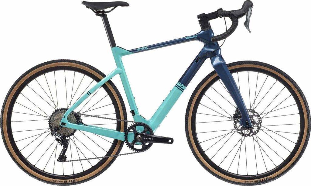 Bianchi Arcadex GRX 600 11g 2023 - Celeste/Blå