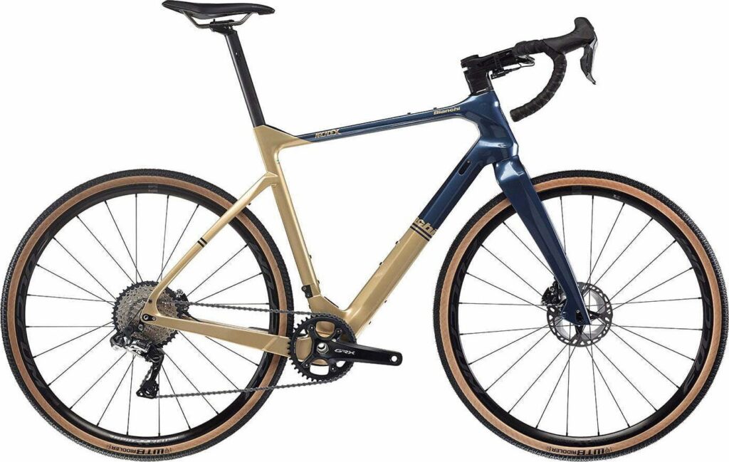 Bianchi Arcadex GRX 810 Di2 11g 2023 - Blå