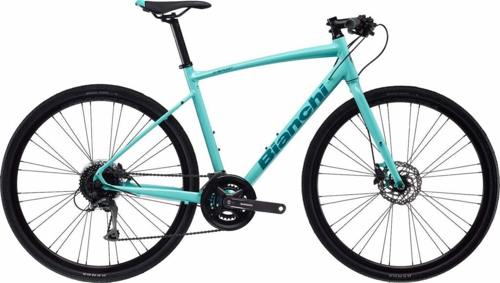 Bianchi C-sport 3 18g Disc 2023 - Celeste