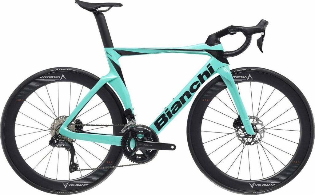 Bianchi Oltre 105 Di2 24g 2023 - Celeste