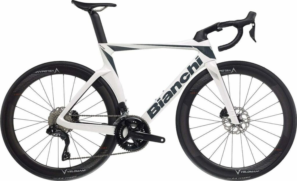 Bianchi Oltre Comp 105 Di2 24g 2023 - Hvid