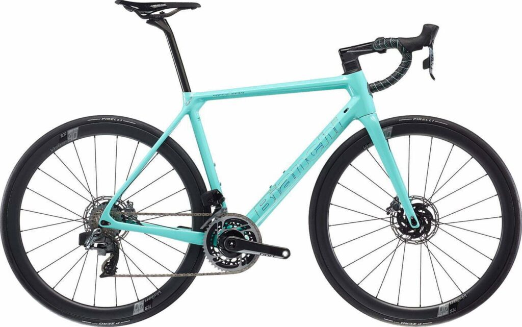 Bianchi Specialissima RED eTap AXS Di2 24g Disc 2023 - Celeste