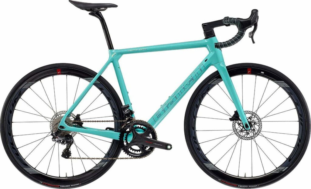 Bianchi Specialissima Super Record EPS 24g Disc 2023 - Celeste
