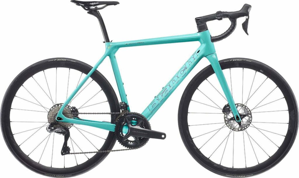 Bianchi Specialissima Ultegra Di2 24g Disc 2023 - Celeste