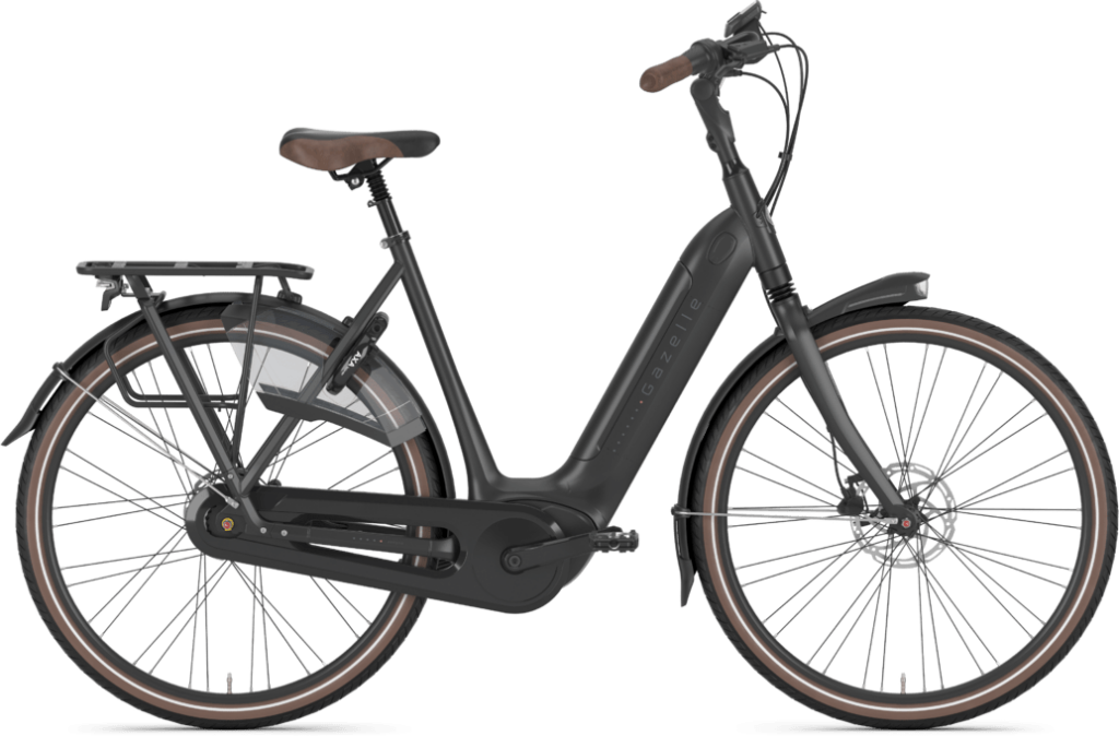 Gazelle ARROYO C8 HMB ELITE Dame 2023 - Sort