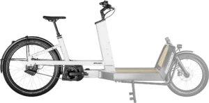 Bergamont E-Cargoville LJ Elite 2023 – Hvid