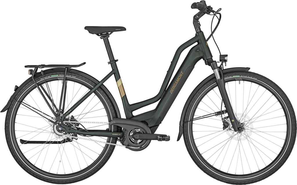 Bergamont E-Horizon N8 CB Amsterdam 2023 - Grøn