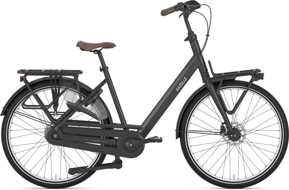 Gazelle BLOOM C7 Dame 2023 Sort Bikeland