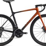 Giant TCR Advanced Pro Disc 0 AXS 2023 - Sort/Orange (Udstillingsmodel)