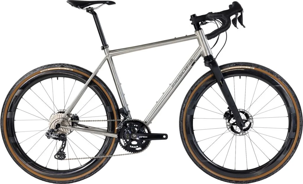 Principia Gravel TiTAN SRAM Rival - Rå Titanium
