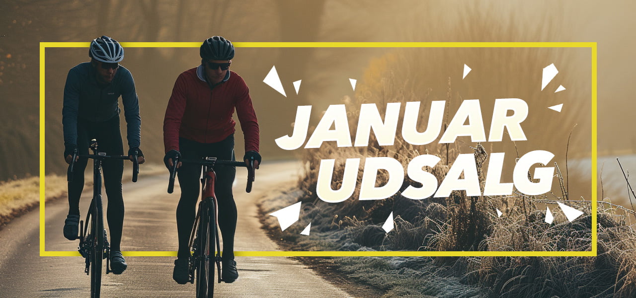 Januar-udsalget af cykler til gode priser er i fuld gang. Spar op til 70% på din nye cykel.