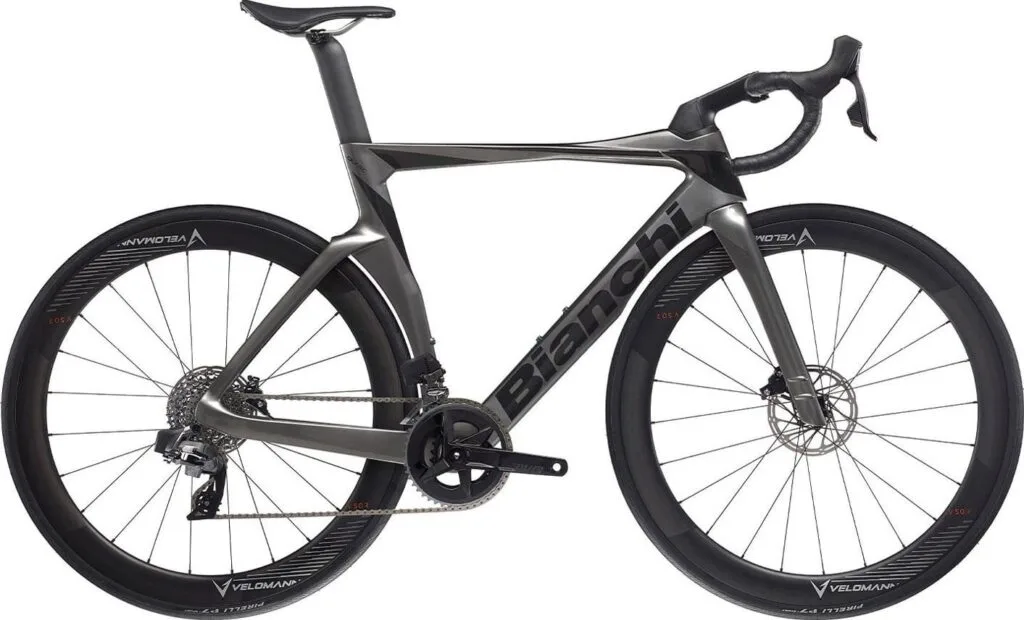 Bianchi Oltre Comp Rival eTap AXS 24sp 2024 - Grå