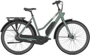 Gazelle Esprit C7 HMS 418wh Dame 2024 – Grøn