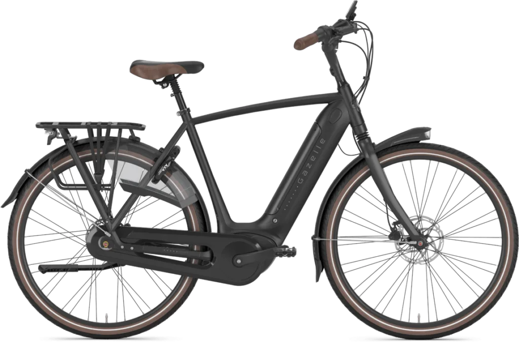 Gazelle Grenoble C8 HMB  Herre 2024 - Sort