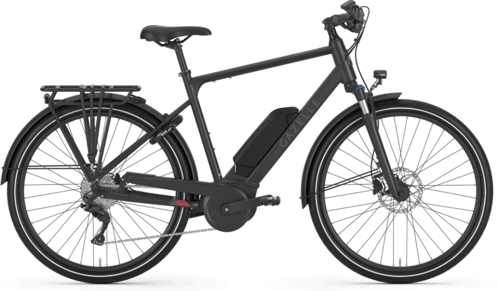 Gazelle Medeo T9 HMB 500wh Herre Sort - 2024