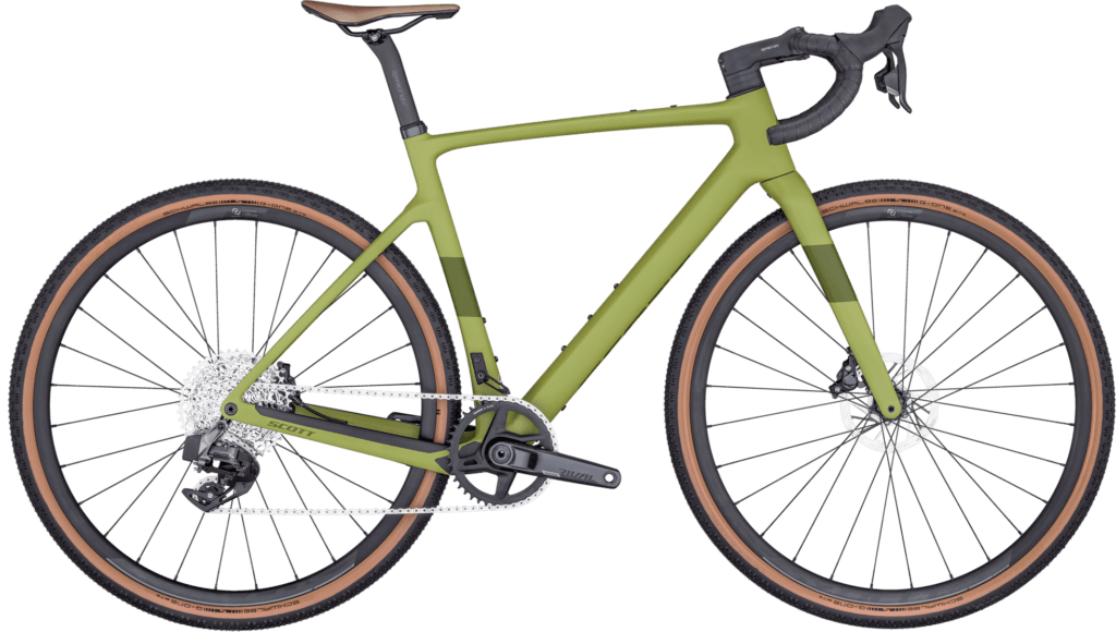 Scott Addict Gravel 30 2024 - Grøn