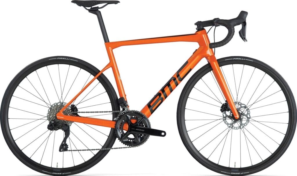 BMC Teammachine SLR FOUR 2024 - Sparkling Orange / Black