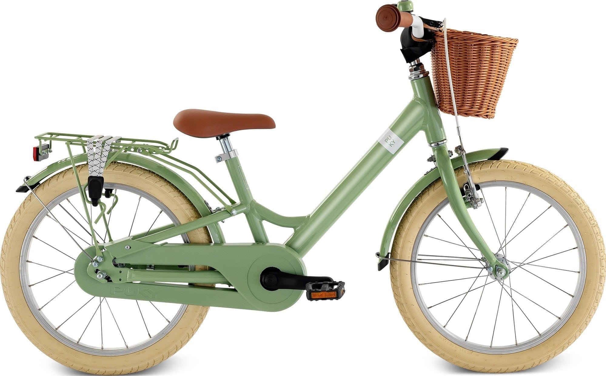 Puky Steel Classic 16 retrogroen