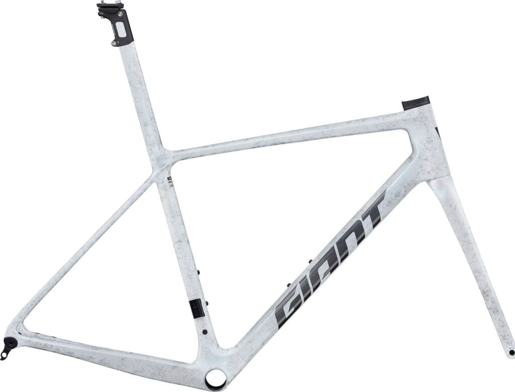 Giant TCR Advanced SL Frameset 2025 - Hvid