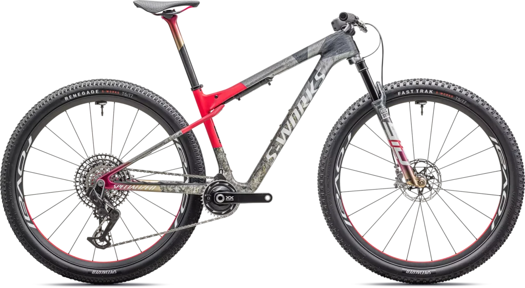 Specialized S-Works Epic World Cup LTD - Forward 50 Collection 2025 - Rød/Grå