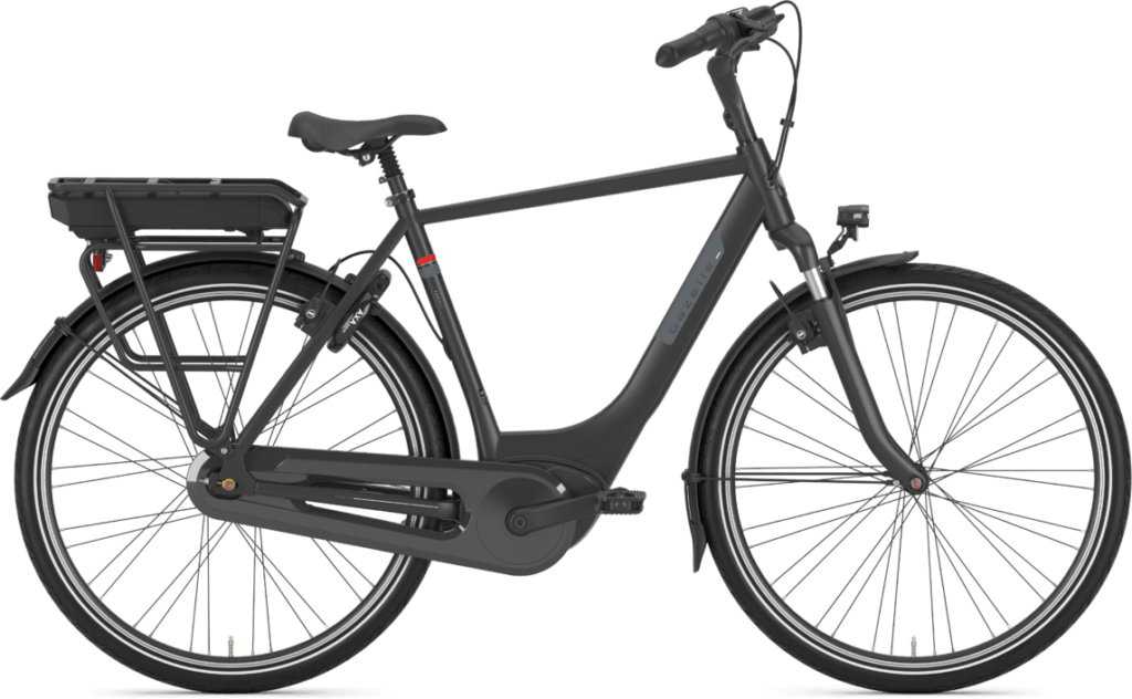 Gazelle Paris C7+ HMB Herre 7g 2024 - Sort (Udstillingsmodel)