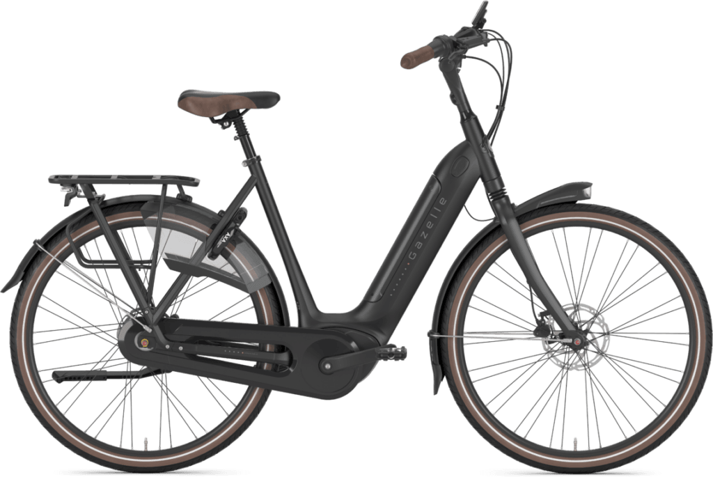 Gazelle Arroyo C8 HMB Elite Dame 2025 - Sort