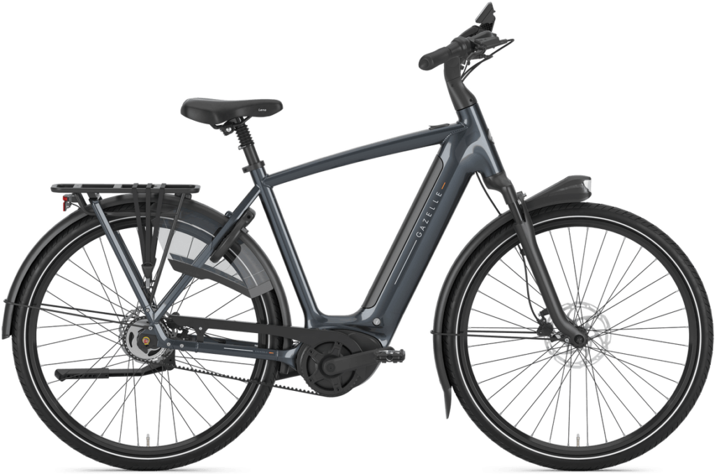 Gazelle Grenoble C5 HMB Herre 2025 - Anthracite Grey