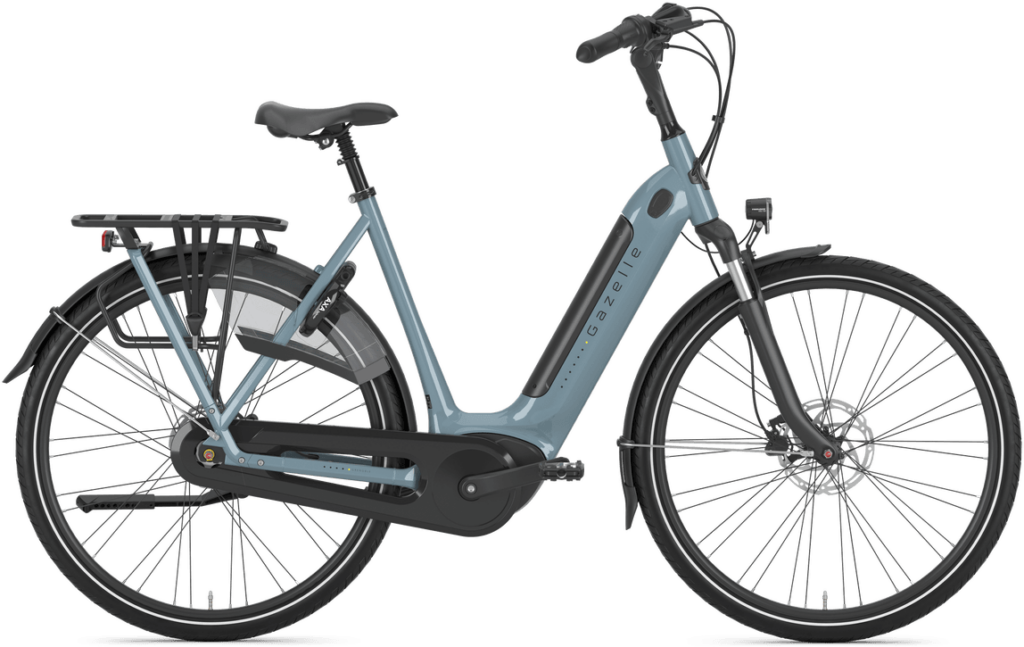 Gazelle Grenoble C7+ HMB Dame 2025 - Blå