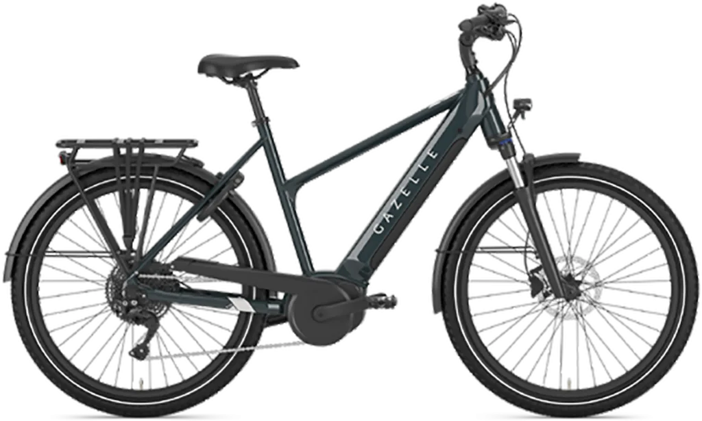 Gazelle Medeo T10 HMB Dame 2025 - Pine Greengloss