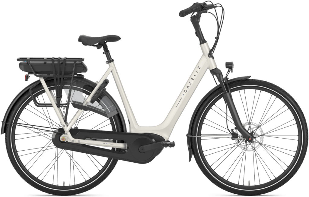 Gazelle Orange C8 HMB Dame 2025 - Ivory White