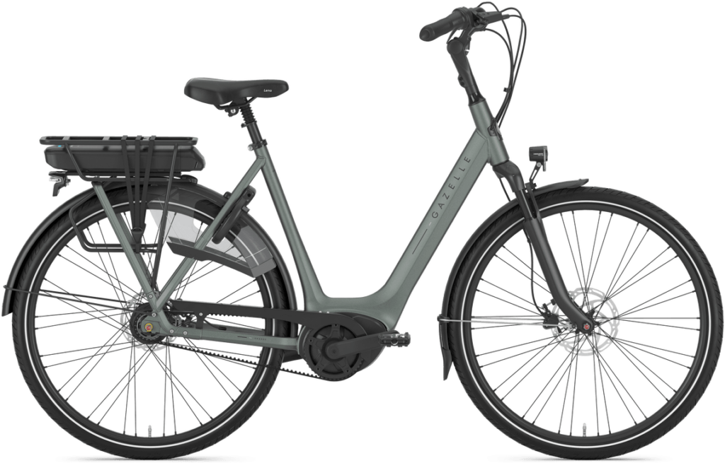 Gazelle Orange C8+ HMB Dame 2025 - TwiLight Green