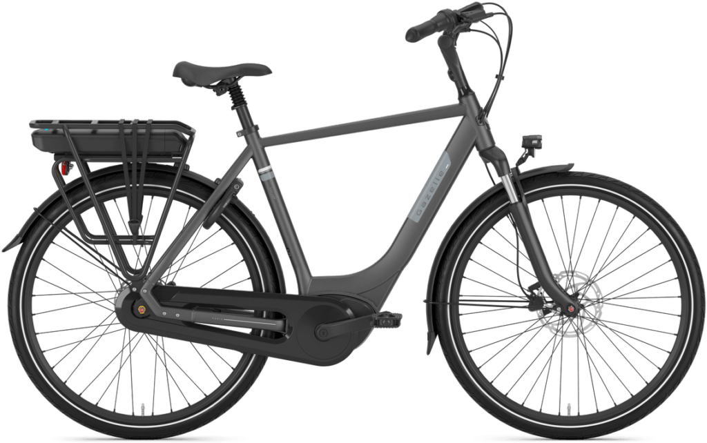 Gazelle Paris C7+ HMB Herre 2025 - Anthracite Grey