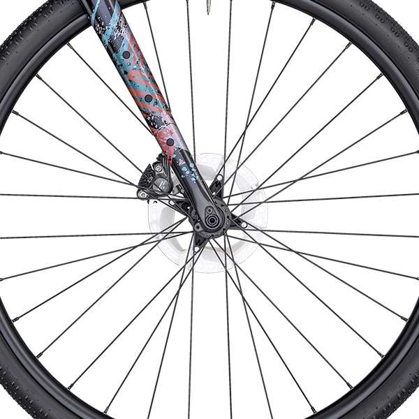 front hub på Bergamont E-Grandurance Elite