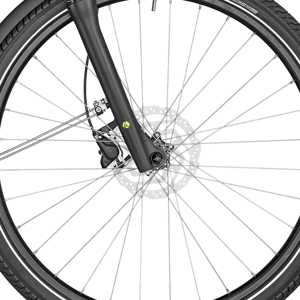 front hub på Bergamont E-Horizon Edition 5