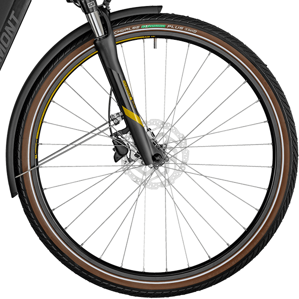 front hub på Bergamont E-Horizon Edition Wave