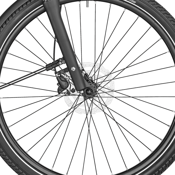 front hub på Bergamont E-Horizon Elite 6 Belt