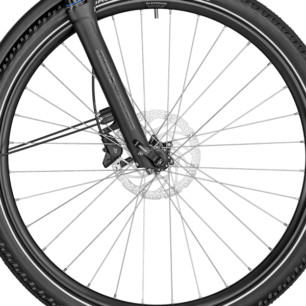 front hub på Bergamont E-Horizon FS Expert