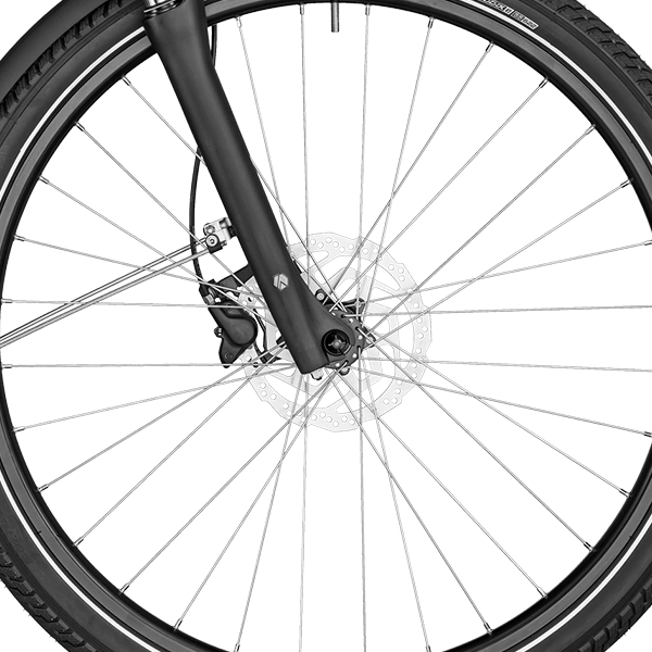 front hub på Bergamont E-Horizon N5e FH Belt Wave