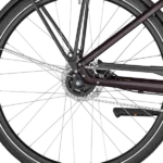 Bagnav med Shimano CS-C7000 kassette på Bergamont E-Horizon N5e FH Wave