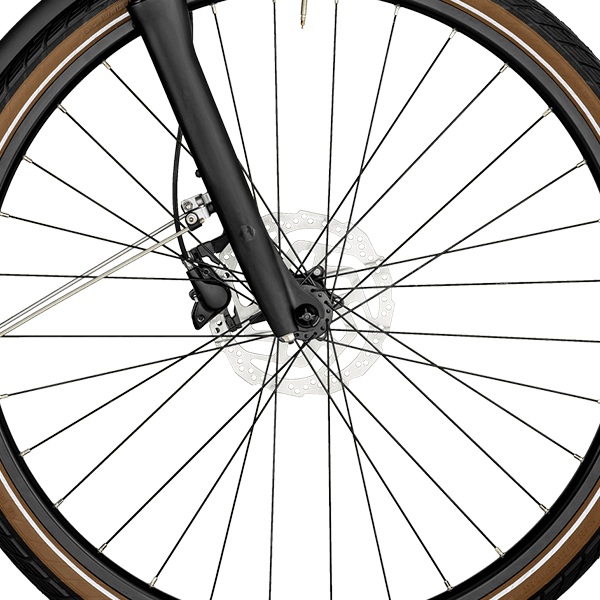 front hub på Bergamont E-Horizon N8 CB 4 RT