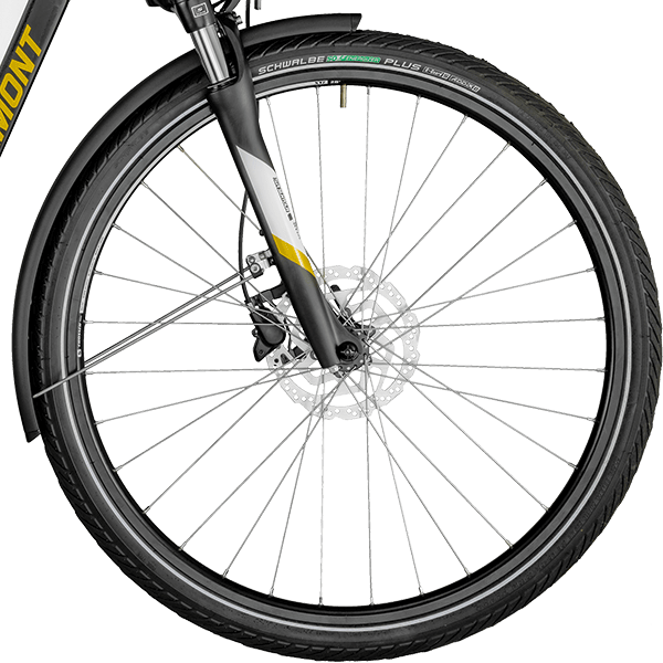front hub på Bergamont E-Horizon N8 CB 400 Wave
