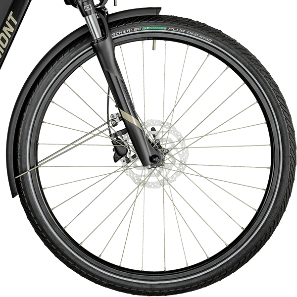 front hub på Bergamont E-Horizon N8 CB 500 Wave
