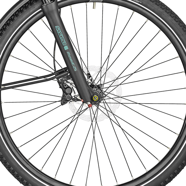 front hub på Bergamont E-Horizon Premium SUV