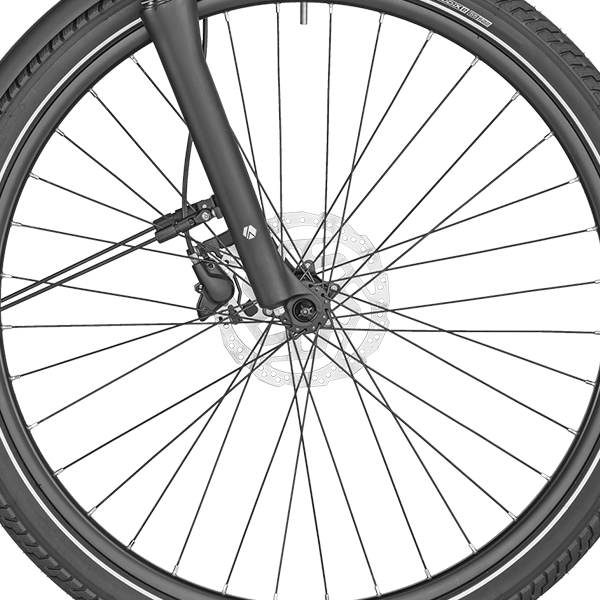 front hub på Bergamont E-Horizon Sport 6