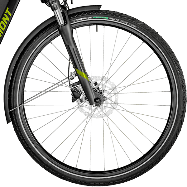 front hub på Bergamont E-Horizon Sport Wave