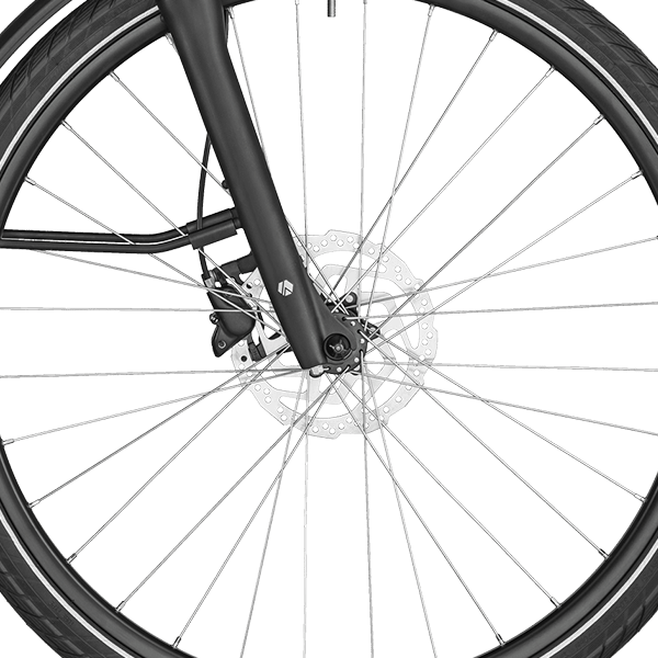 front hub på Bergamont E-Horizon Tour 5 Amsterdam