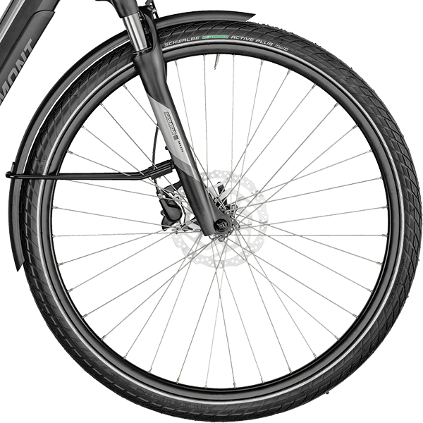 front hub på Bergamont E-Horizon Tour 500 Amsterdam