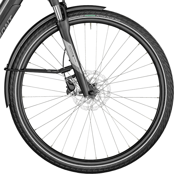 front hub på Bergamont E-Horizon Tour 500