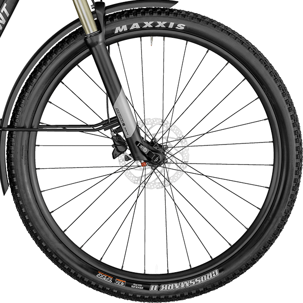 front hub på Bergamont E-Revox Pro EQ